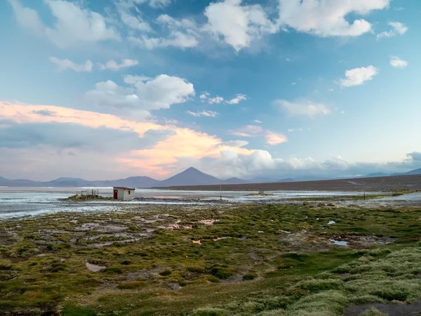 在安第斯山脉的公路旅行 — 图库照片