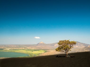 Volcan Momotobo yakınındaki Leon