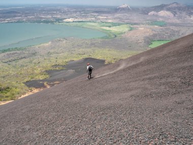Volcan Momotobo yakınındaki Leon