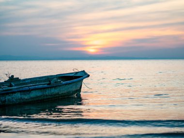 Orta Amerika'da günbatımı