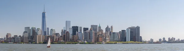 Skyline van manhattan — Stockfoto