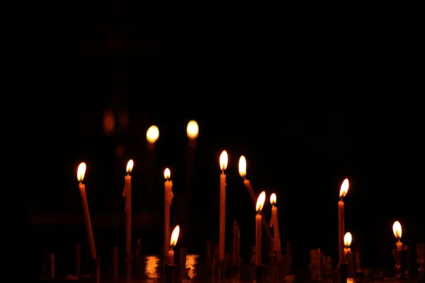 Candles are burning — Stock Photo, Image