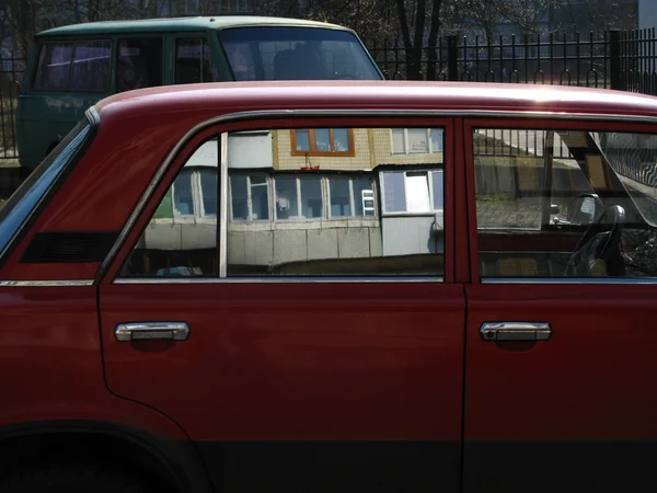 Home Carro para construção — Fotografia de Stock