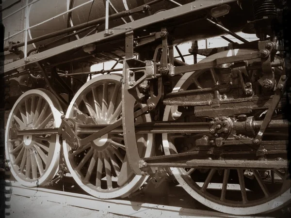 Retro-Räder aus der Vergangenheit — Stockfoto