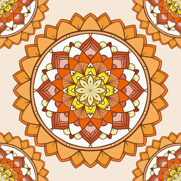 Vector de oro mandala 2 — Archivo Imágenes Vectoriales