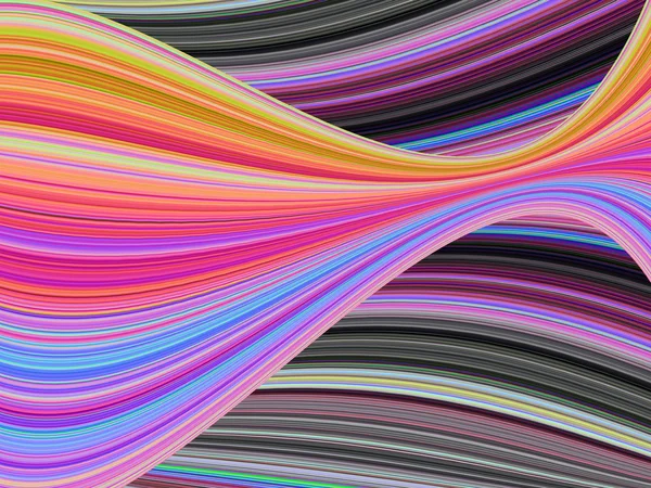 Abstracte regenboog laag swirl achtergrond — Stockfoto