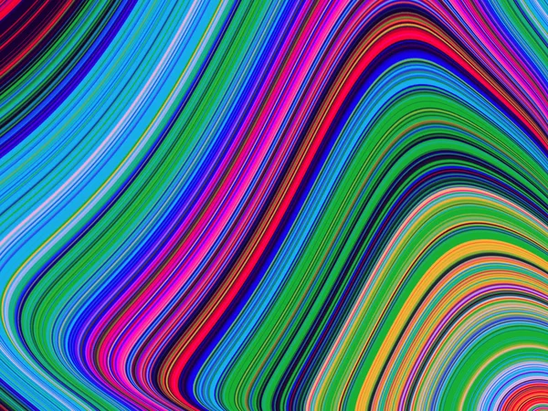 Abstract rainbow layer stripped circlel fundo — Fotografia de Stock