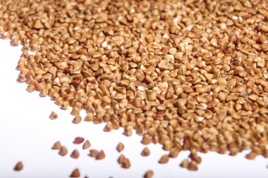 Pişmemiş buğday closeup makro