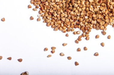 Pişmemiş buğday closeup makro