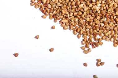 Pişmemiş buğday closeup makro