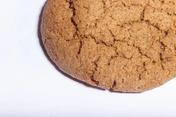 Oatmeal cookies closeup macro — Stock Photo, Image