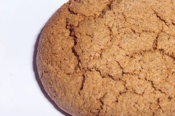 Вівсяне печиво крупним планом макро Ліцензійні Стокові Зображення