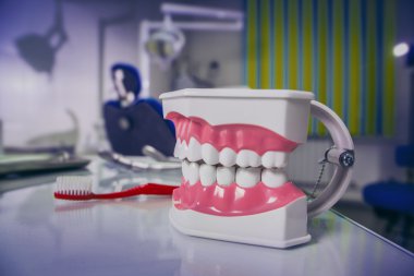 Diş Hekimliği tıp ofisi. Natürmort stomatology diş tıbbi konularda