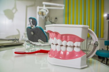 Diş Hekimliği tıp ofisi. Natürmort stomatology diş tıbbi konularda