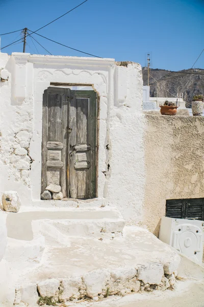 Beautiful Place Old House Greece Background — Stock Photo, Image