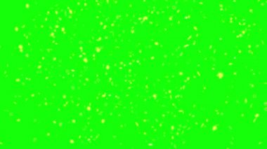 Soyut hareket arka planı altın parçacıkları parlıyor. Bokeh 'le parıldayan parçacıklar. Yeni yıl ve Noel geçmişi. Kusursuz 4K döngü video canlandırması