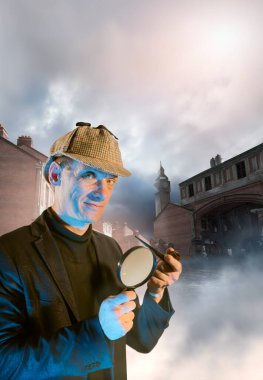 İnsan portresi, Dedektif Sherlock Holmes karakter gibi