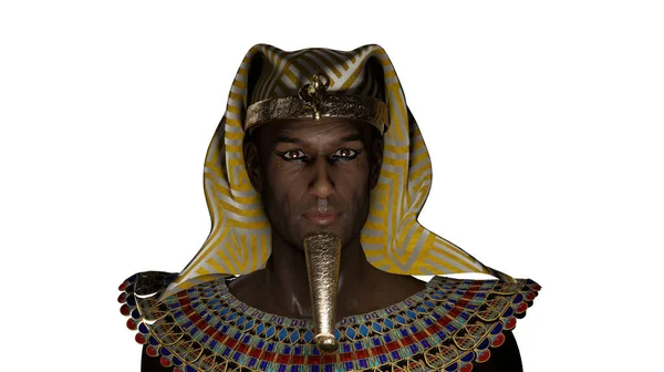 Ancient Egyptian Pharaoh Render — Stock Photo, Image