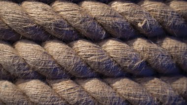 Deniz kabarık halat arka plan yakın plan