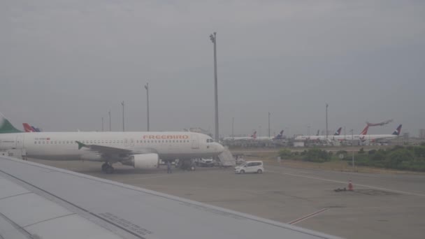 Turkey Antalya June 2021 View Airport Passenger Planes — Video