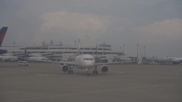 Turkey Antalya June 2021 View Airport Passenger Planes — Video