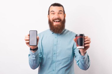Kahvenizi internetten telefonunuzdan sipariş edebilirsiniz..