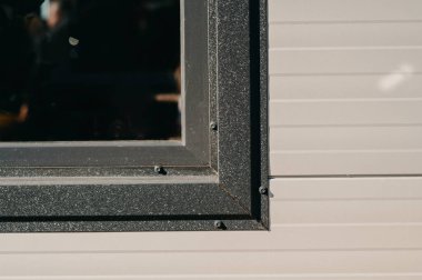 hava geçirmez özelliklere sahip konut penceresi, köşe görünümü renklendirme eklem ve iç