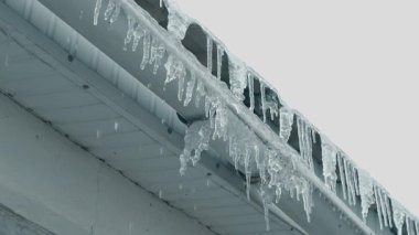 Damdaki Donmuş Buz Sarkıtları, Ev Sahibi Hasarı İnceleme, Parlak Kristal oluşumların Kapanışı