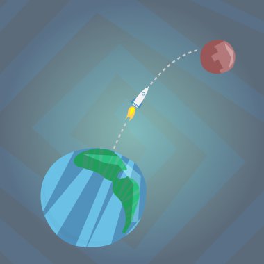 Mars resimde için seyahat