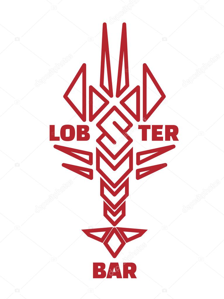 Lobster bar logo
