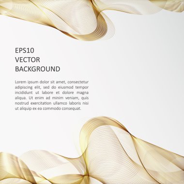 Dalga arka plan, broşür şablonu