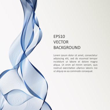 Dalga arka plan, broşür şablonu