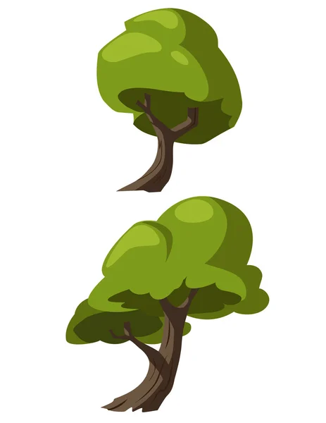 Illustration tree for cartoon — Stock Vector