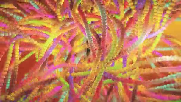 Chaînes dynamiques de boules colorées 