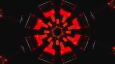 Fütüristik teknoloji tünel.