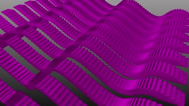 Tuile à rayures ondulées .