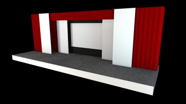 Şablon sahne olaylar için