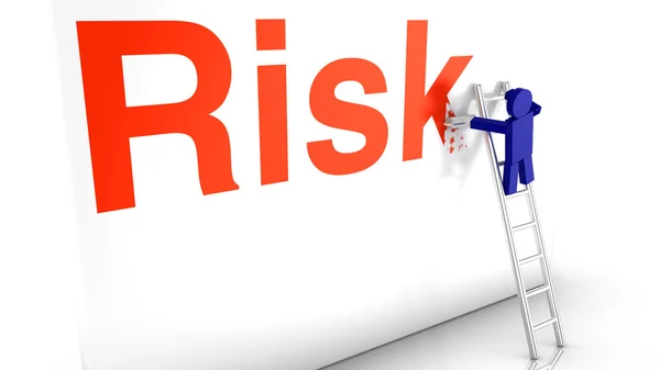 Evitar o risco por eliminação — Fotografia de Stock