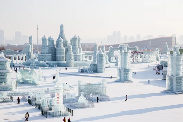 Πάγου πόλης ρωσικό στυλ — Φωτογραφία Αρχείου