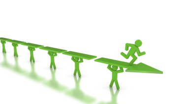 Ekip çalışması ile başarı için performans yarış