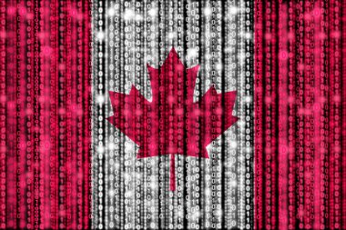 Dijital Kanada bayrağı