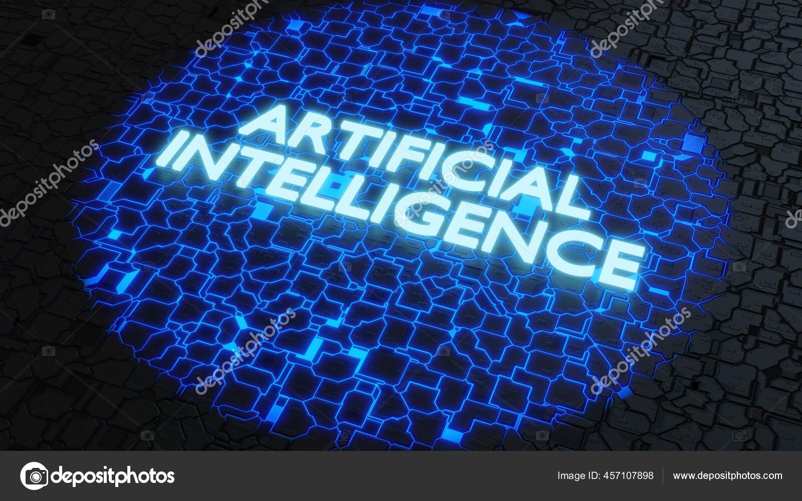 Concept Intelligence Artificielle Bleu Sur Circuit Futuriste Illustration Image Libre De Droit Par Beebright C Concept Intelligence Artificielle Bleu Sur Circuit Futuriste Illustration Image Libre De Droit Par Beebright C