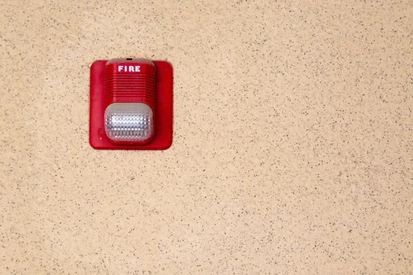 화재 경고 빛 — 스톡 사진