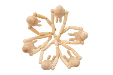 Kuklalar yukarıdan grup