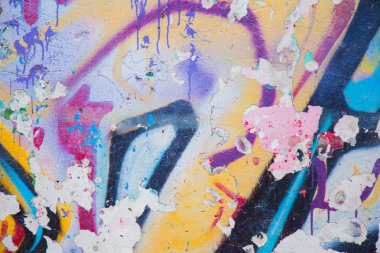 Berlin duvar grafiti parçası