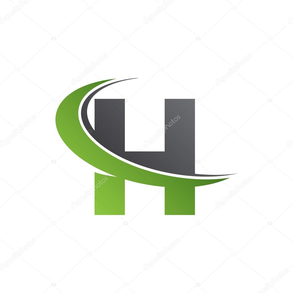 Letter H logo for business