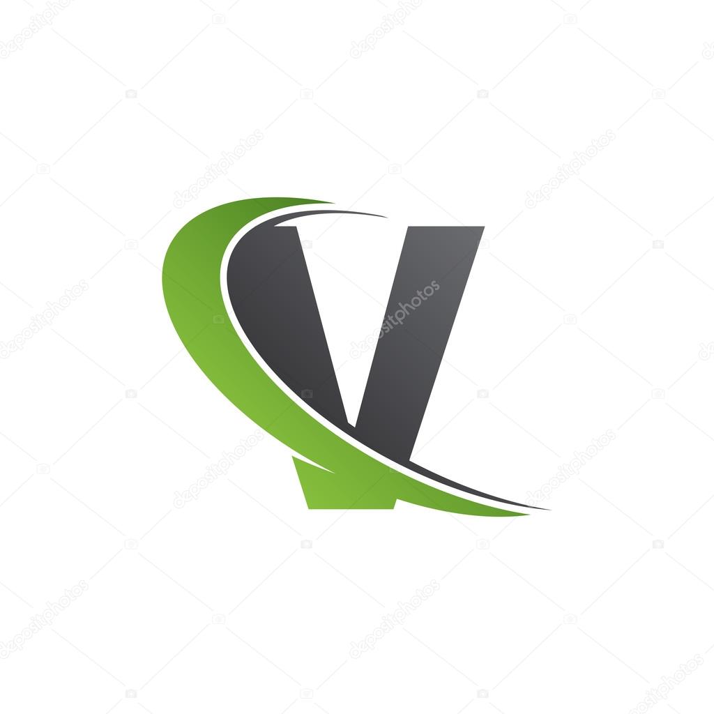 Letter V logo for business