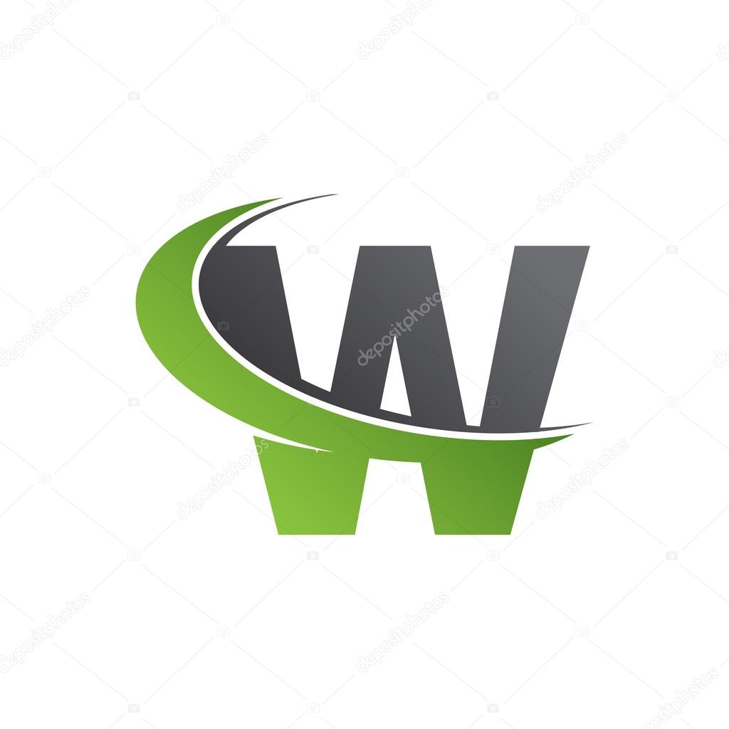 Letter W logo for business