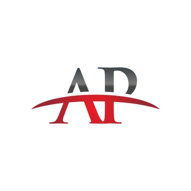 İlk harf Ap red swoosh logo logo swoosh