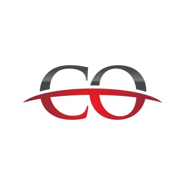 İlk Harf Co red swoosh logo logo swoosh